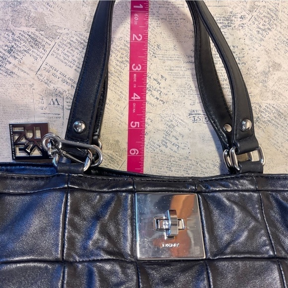 DKNY Leather  Patchwork  tote bag - Picture 12 of 13
